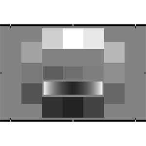 ISO-15739 digital camera noise test chart