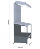 CC120-M 立式看樣臺( 對色燈箱)